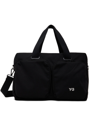 Y-3 Black Travel Duffle Bag