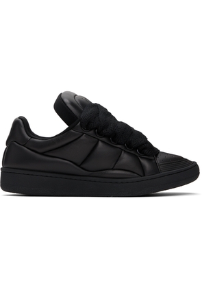 Lanvin Black Curb XL Sneakers