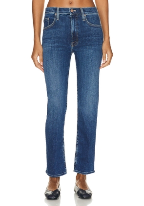 MOTHER The Mid Rise Rider Ankle in Right On! - Denim-Medium. Size 24 (also in ).