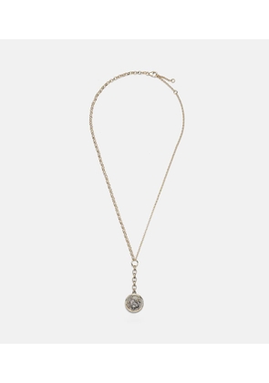 Foundrae Resilience Medium 18kt gold chain necklace with diamonds