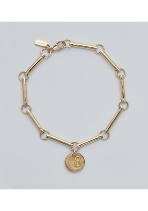 Foundrae Karma 18kt gold chain bracelet