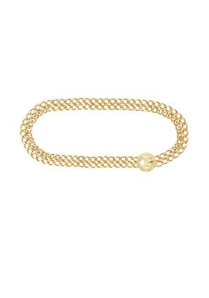 chanel Chanel Coco Chain Belt in Gold - Metallic Gold. Size all.