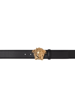Versace Black 'La Medusa' Belt