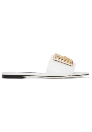 Dolce & Gabbana White Hardware Sandals