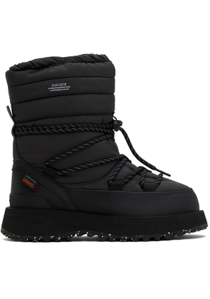 SUICOKE Black BOWER-evab-HI-LACE Boots