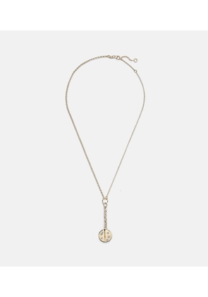 Foundrae Resilience Small Mixed Belcher Extension 18kt gold chain necklace with diamonds
