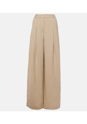 The Frankie Shop Piper high-rise wide-leg pants