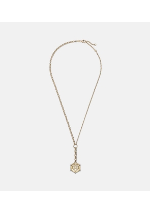 Foundrae Amate True Love 18kt gold chain necklace with diamonds