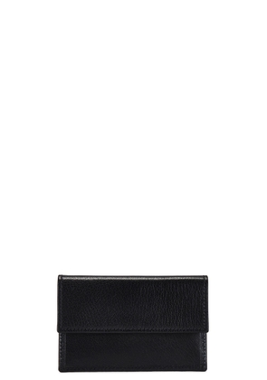 The Row Two Card Case Wallet in Black SHG - Black. Size all.
