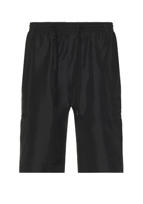 Balenciaga Swim Cargo Shorts in Black - Black. Size L (also in M).