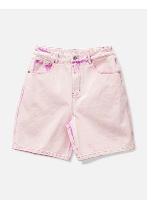 Washed Pink Shorts