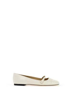 elisa ballet flats in nappa leather - 36 White