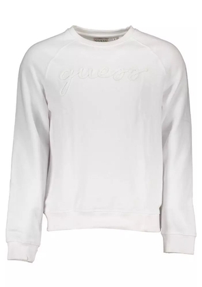 Guess Jeans White Cotton Sweater - XL