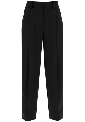 lightweight pants with pleats - 34 Black