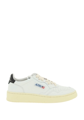 leather medalist low sneakers - 36 White