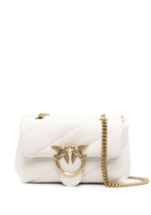 PINKO quilted shoulder bag - White