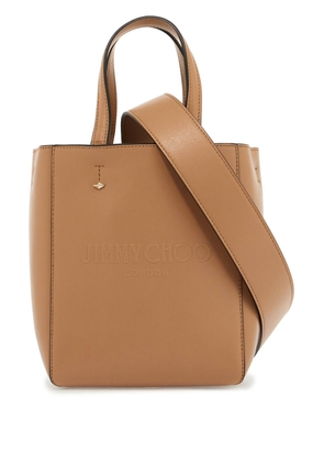 smooth leather lenny n/s tote bag. - OS Beige