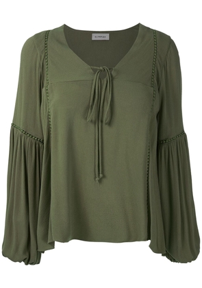 Olympiah Hagia wide sleeves blouse - Green