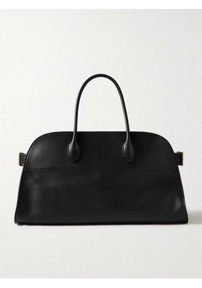 The Row - E/w Margaux Buckled Leather Tote - Black - One size