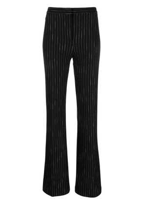 PINKO pinstriped flared tailored trousers - Black