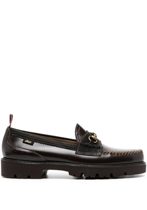 Nicholas Daley x G.H.BASS Weejuns leather loafers - Brown
