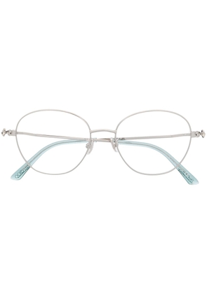 Jimmy Choo Eyewear round-frame glasses - Silver