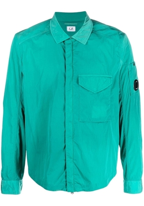 C.P. Company Lens-detail lightweight shirt jacket - Green