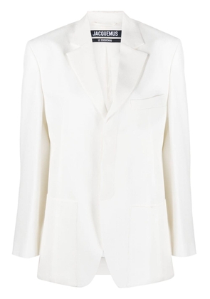 Jacquemus La veste d'Homme tailored blazer - White