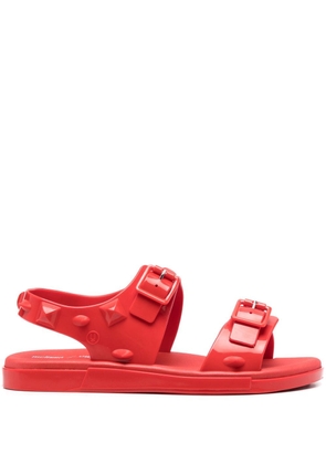 Melissa x Undercover buckle-fastening sandals - Red