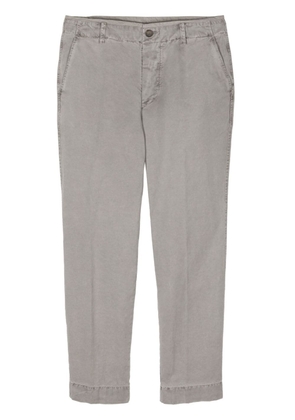 James Perse tapered-leg canvas trousers - Grey