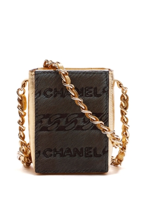 CHANEL Pre-Owned 2000-2002 Chanel hair mini bag - Brown