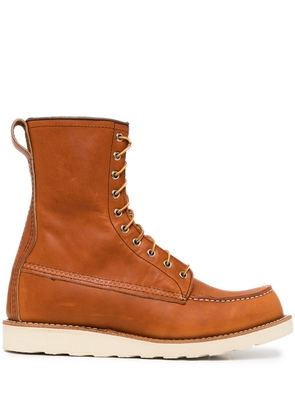 Red Wing Shoes ankle lace-up fastening boots - Brown