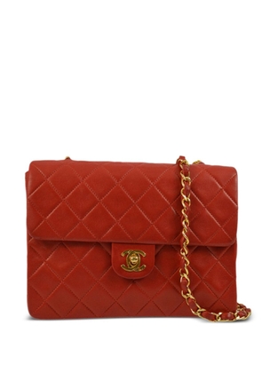 CHANEL Pre-Owned 1992 Classic Square Flap shoulder bag - Red