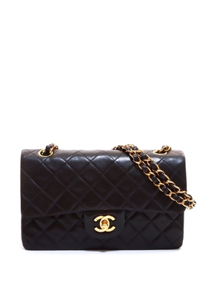 CHANEL Pre-Owned 1998 small Double Flap shoulder bag - Black