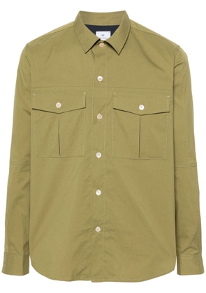 PS Paul Smith classic-collar button-up shirt - Green