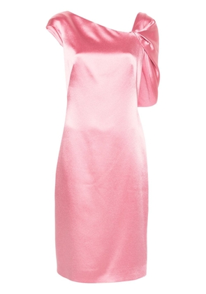 Givenchy asymmetric midi dress - Pink