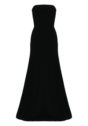 Jenny Packham Joelyn crepe gown - Black