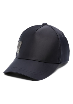 Emporio Armani logo-patch baseball cap - Blue