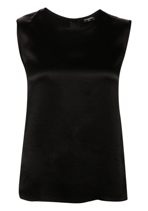 CHANEL Pre-Owned 2000s silk tank top - Black
