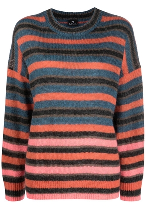 PS Paul Smith striped knitted jumper - Pink