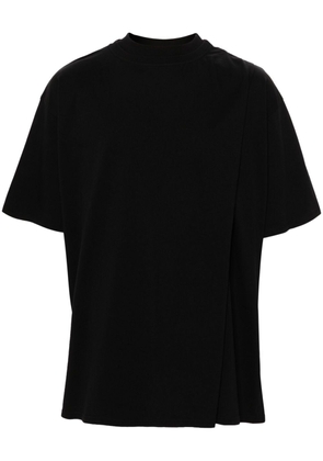 MORDECAI stripe-print layered T-shirt - Black
