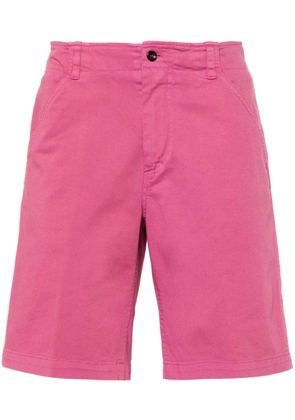 Drumohr mid-rise twill chino shorts - Pink