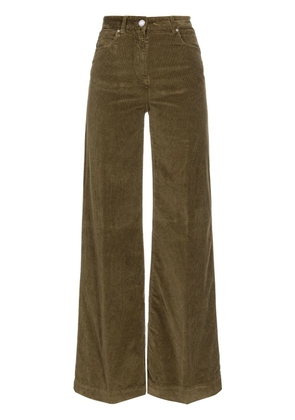 PINKO corduroy flared trousers - Brown