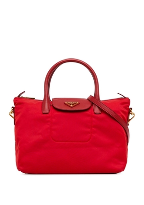 Prada Pre-Owned 2013-2023 Tessuto satchel - Red
