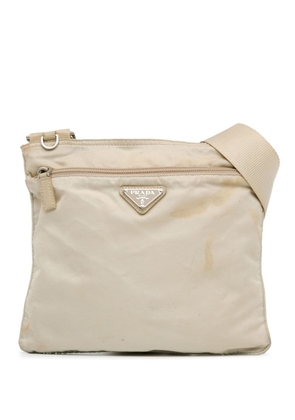 Prada Pre-Owned 2013-2022 Tessuto crossbody bag - Brown