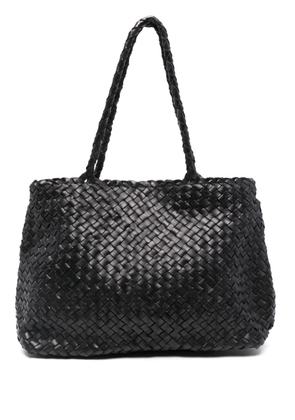 DRAGON DIFFUSION Vintage Mesh leather tote bag - Black