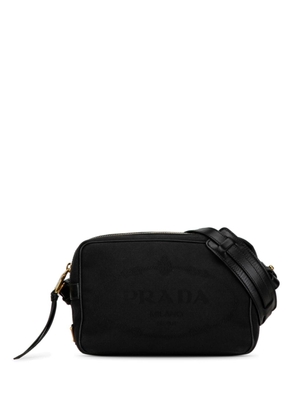Prada Pre-Owned 2000-2013 Canapa Logo Camera crossbody bag - Black