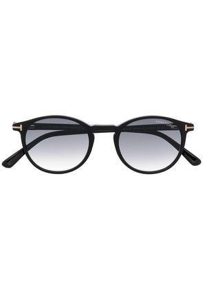 TOM FORD Eyewear Andrea round-frame sunglasses - Black