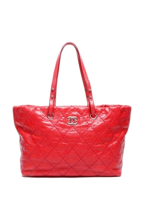 CHANEL Pre-Owned 2009-2019 On The Road tote bag - Red