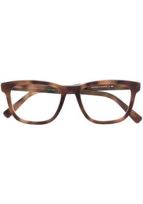 Mykita Jaz sqaure-frame glasses - Brown